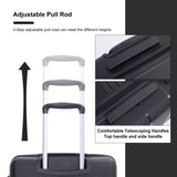 Hardshell Suitcase Double Spinner Wheels PP Luggage Sets Lightweight Durable Suitcase with TSA W284112584