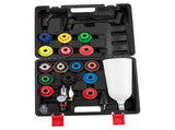 21PCs Oil Funnel Set Engine Oil Change Tool Oil Filling fit for Ford fit for VW fit for GM 42454134
