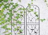 4 Pack Metal Garden Trellis 86.7" x 19.7" Rustproof Trellis for Climbing Plants Outdoor Flower W1586P268047