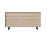 Bedroom Storage Cabinet,Six drawer storage,Large Capacity,Modern Minimalist Drawer Cabinet,Two-tone W2673P208587