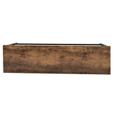 TOPMAX Counter Height Extra Long Dining Table Set with 3 Stools Pub Kitchen Set Side Table with WF198129AAD