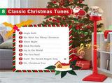 5 Ft Christmas Streetlamp Decor 360&deg Rotating Ferris Wheel , 15 Colorful LEDs, 8 58502355