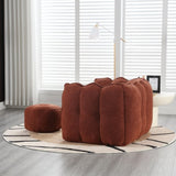 Soft Bean Bag Chair with High Resilient Foamfor living room and bedroom,Comfortable Square W1996P182139