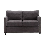 ZUN UNITED Modern chenille Fabric Loveseat, 2-Seat Upholstered Loveseat Sofa Modern Couch W1568P160576