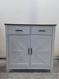 Kitchen Storage Cabinet, Modern Farmhouse Buffet Cabinet with Storage, Coffee Bar with Drawers and W2386P207765