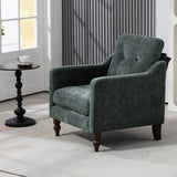 Accent Comfy Chenille Chair w/USB charging port,Mid,Soft,High-support Rebound Sponge,Ergonomic W2715P312490