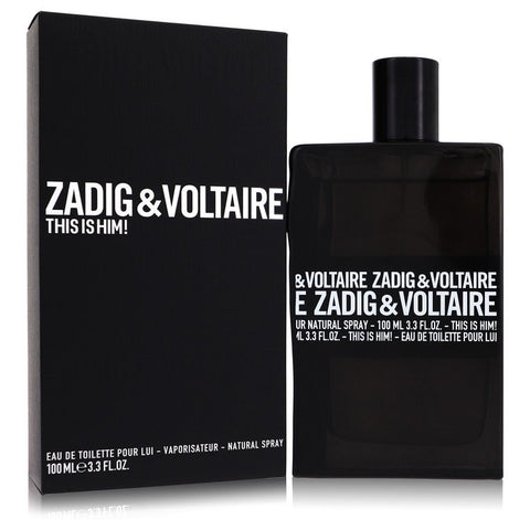 This is Him by Zadig & Voltaire Eau De Toilette Spray 3.4 oz for Men FX-539434