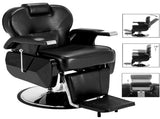 Black Barber Chair Heavy Duty Reclining Hydraulic Professional for Salon/Barbershop/Hair Stylist 47781379