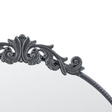 36" x 39" Classic Design Mirror with Round Shape and Baroque Inspired Frame for Bathroom, Entryway W2078124103