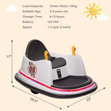 12V 7A.h Bumper Car White 72892209