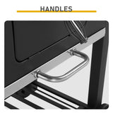 Charcoal Grill Outdoor BBQ Grill, Extra Large Cooking Area with Two Individual & Adjustable Charcoal 50882218