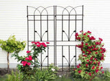 4 Pack Metal Garden Trellis 71" x 17.7" Rustproof Trellis for Climbing Plants Outdoor Flower Support W1586P147482