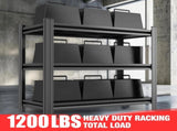3-Layer Storage Rack, Metal Storage Rack, Adjustable Height Partition, Suitable For Living Room, W1831P338411