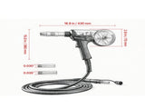 200Amp Spool Gun 20FT Cable, Compatible with 0.030" & 0.035" Flux Core, Solid & Aluminum Welding 80352674