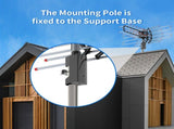 TA-851 Plus 360&degRotation UV Dual Frequency 45-860MHz 22-38dB 42.65ft cable Outdoor Antenna 87432944