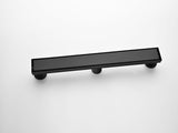 24 Inch Linear Shower Drain with 2-in-1 Flat & Tile Insert Removable Cover, 304 Stainless Steel with 92502598