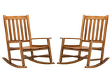 68.5*86*115CM Square Wooden Rocking Chair Original Color 38138024