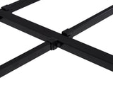 208.2*157.5*45.7cm Bed Height 18" Simple Basic Iron Bed Frame Iron Bed Black 34894543