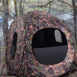 Pop Up Ground Camo Weather Resistant Hunting Tent 87101931