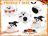 Cute Ghost Halloween Decorations Indoor, Wooden Tiered Tray Decor Table Sign Set of 3, Black Cat Bat 30672597
