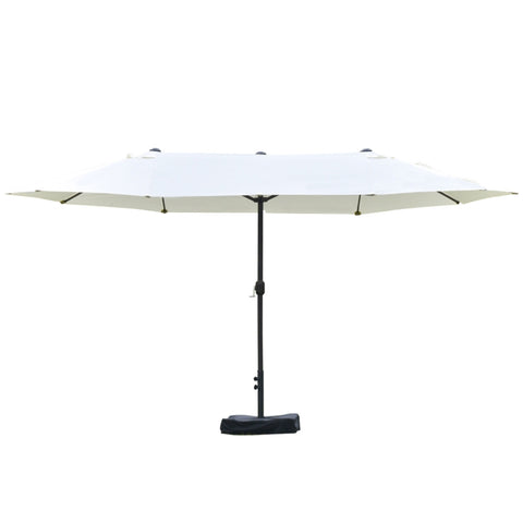 ZUN Outdoor beach umbrella/Double-Sided Market Umbrella （Prohibited by WalMart） 75782802