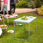 ZUN Portable Camping Table/ Dining Table （Prohibited by WalMart） 58819177