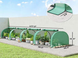 Garden Bed with Mini Greenhouse 40244174