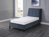 6-inch Twin Size Bed Mattress Gel-Infused Memory Foam Mattress, Firm, White, Mattress in a Box B011P248239