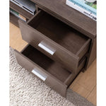 ZUN Home Entertainment Console, 60" TV Stand with 4 Drawers, 2 Shelves- Walnut Oak B107131000