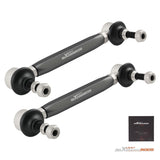2pcs Adjustable Sway Bar Front Sway Bar End Links Fit for 180mm-230mm 10mm Balljoint 07221942