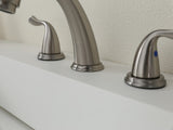 Bathroom Faucet For bathroom Sink With Two Handles And Supply Lines - BN B2724P501228