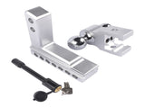 Adjustable Trailer Hitch Fit 2" inch Receiver, Aluminum Rapid Hitch 6" Drop/Rise 25543613