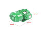 5 HP 3 Phase Electric Motor 3600 RPM 184T Frame TEFC IP55 230/460 Volt Severe Duty 76454204