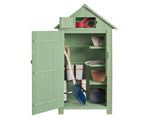 Fir wood Arrow Shed with Single Door Wooden Garden Shed Wooden Lockers 31904383