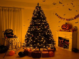 8 FT Pre-lit Artificial Christmas Tree, Hinged Xmas Pine Tree with 1450 Branch Tips, 550 Lights and 45666299