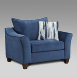 ZUN Camero Fabric 4-piece Neutral Textured Living Room Set T2574P195794