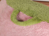 Oversized Bean Bag Chairs,Multicolor Faux Fur Couch Filled with Shredded Sponge,Large Lounger Sofa 66056634