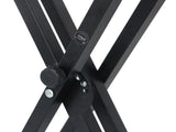 Dual-tube X-Shape Keyboard Stand Black 60826667