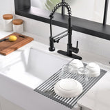 Purifier Faucet Drinking Water Faucet With Roll Up Dish Drying Rack, Pull Down Water Filter W1932P338769