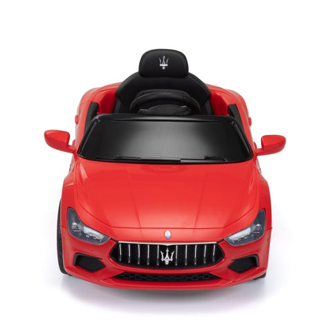 ZUN Maserati Ghibli-licensed 12V Kids Ride on Car with Remote Control, Music and Lights, Red W2181P146461