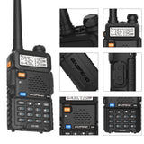 BAOFENG Radio Portable Walkie Talkie UV-5R, Handheld Ham Radio Long Range High Power, Rechargeable 44422884