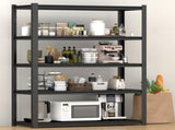 83.86" Steel Storage Shelves, Heavy Duty 5-Layer Adjustable Rack, Waterproof & Moistureproof Garage T3625P497813