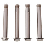 12FT Heavy Duty Stainless Steel Canopy Pole With Base Plate,Suitable for W465P272035