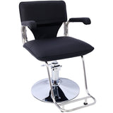 Stainless steel frame,Fashion style Hair Salon Chair Styling Heavy Duty Hydraulic Pump Barber Chair W465P156739