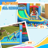 Kids PlayhouseInflatable Water Slide Bounce House 25910131