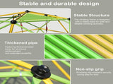 10FT Climbing Dome for Kids Jungle Gym Apply To Park Dome Climber With Swing Playground 70949415