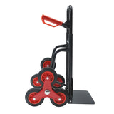 Folding Stair Climbing Dolly, 330 Lb Capacity Manual Truck Heavy-Duty Stair Climbing Hand Truck W206P294897