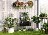 Garden Bed Galvanized PlanterGarden Bed with Privacy Pan 03231044