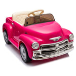 ZUN 12V Kids Ride On truck car w/parents control, Licensed Chevrolet 3100 pickup,electric car for W1396P147018