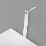 European Bedside Table-Three Pumps White 54506624